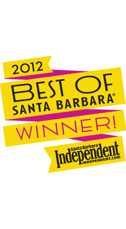 2012 Santa Barbara Independent Best of Santa Barbara Winner Badge