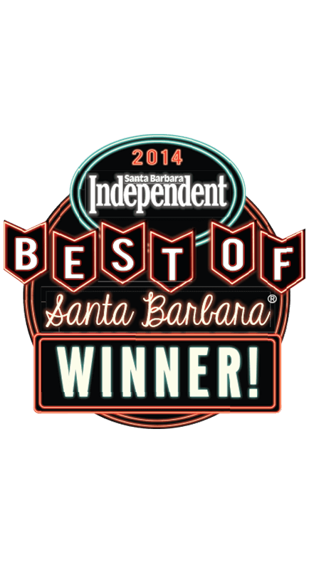 2014 Santa Barbara Independent Best of Santa Barbara Winner Badge