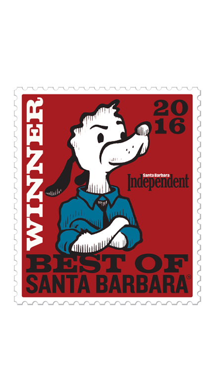 2016 Santa Barbara Independent Best of Santa Barbara Winner Badge